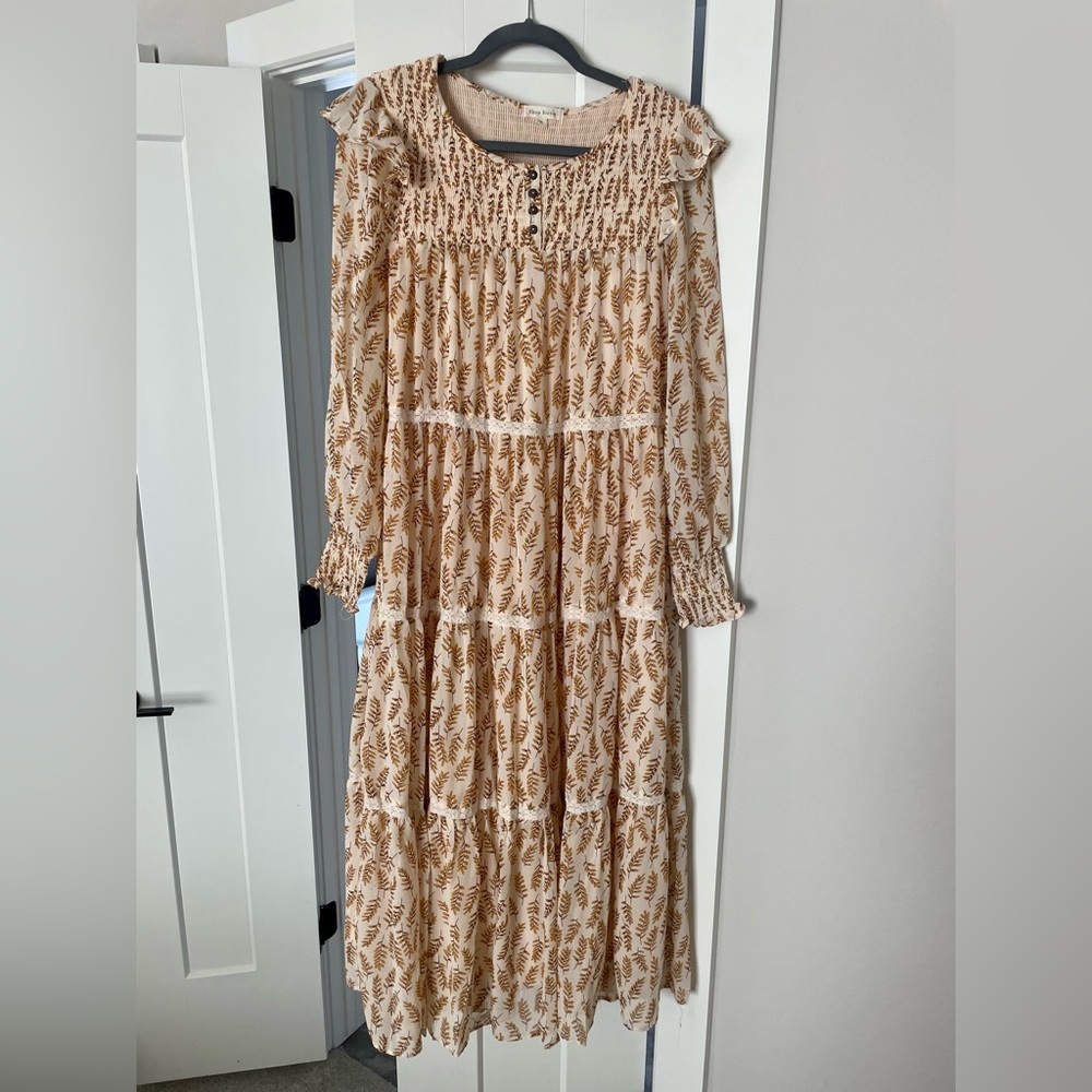 Shop Stevie flowy maxi dress
